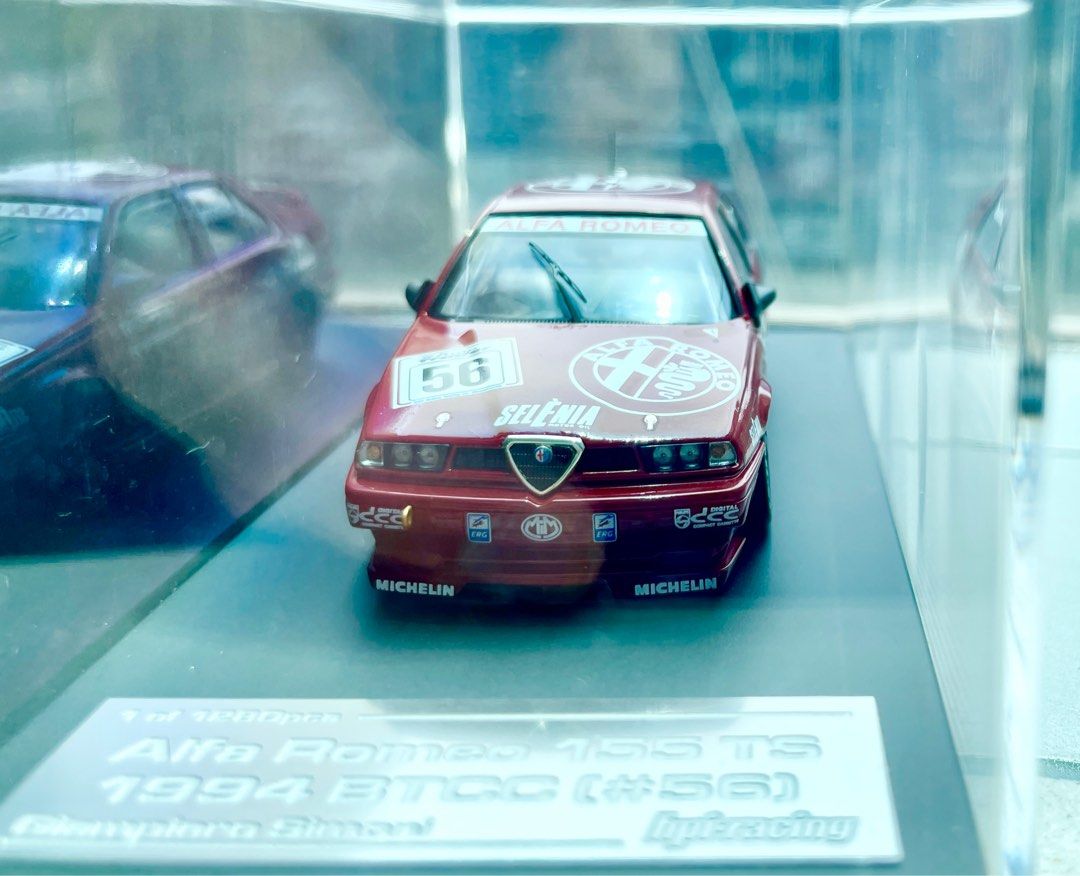 HPI 1/43 Alfa Romeo 155 TS 1994 BTCC #56 not makeup