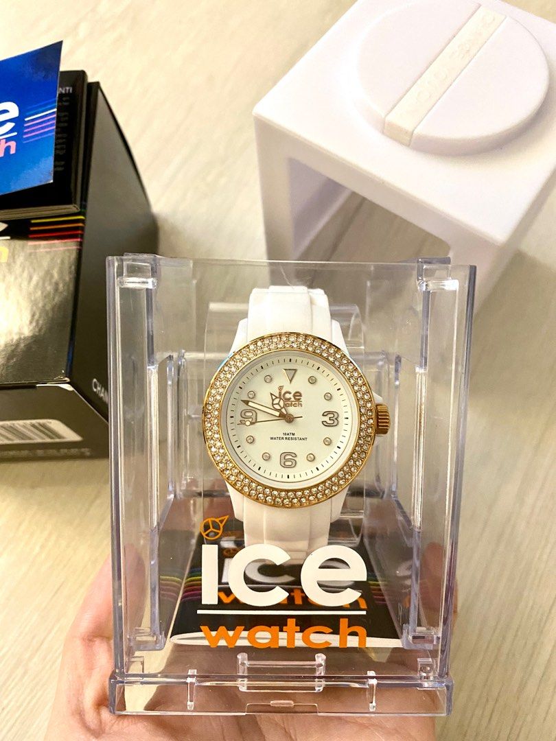 Ice watch white rose discount gold