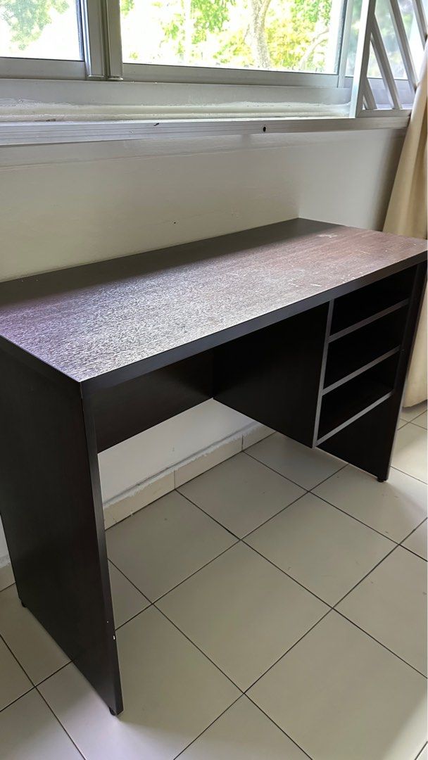 IKEA Brusali Study Table, Furniture & Home Living, Furniture, Tables