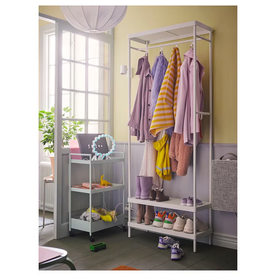IKEA Clothes Rack (Mackapar) Coat rack with shoe storage unit