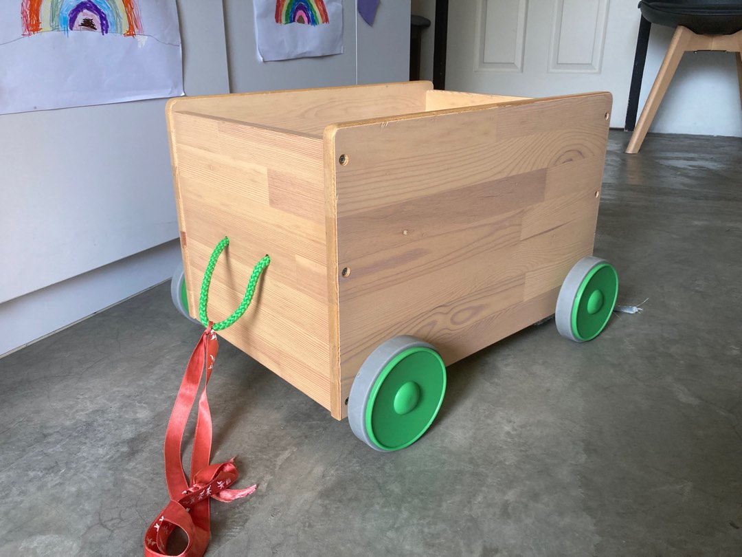 IKEA FLISAT Toy storage with wheels / Toy Wagon, Hobbies & Toys, Toys