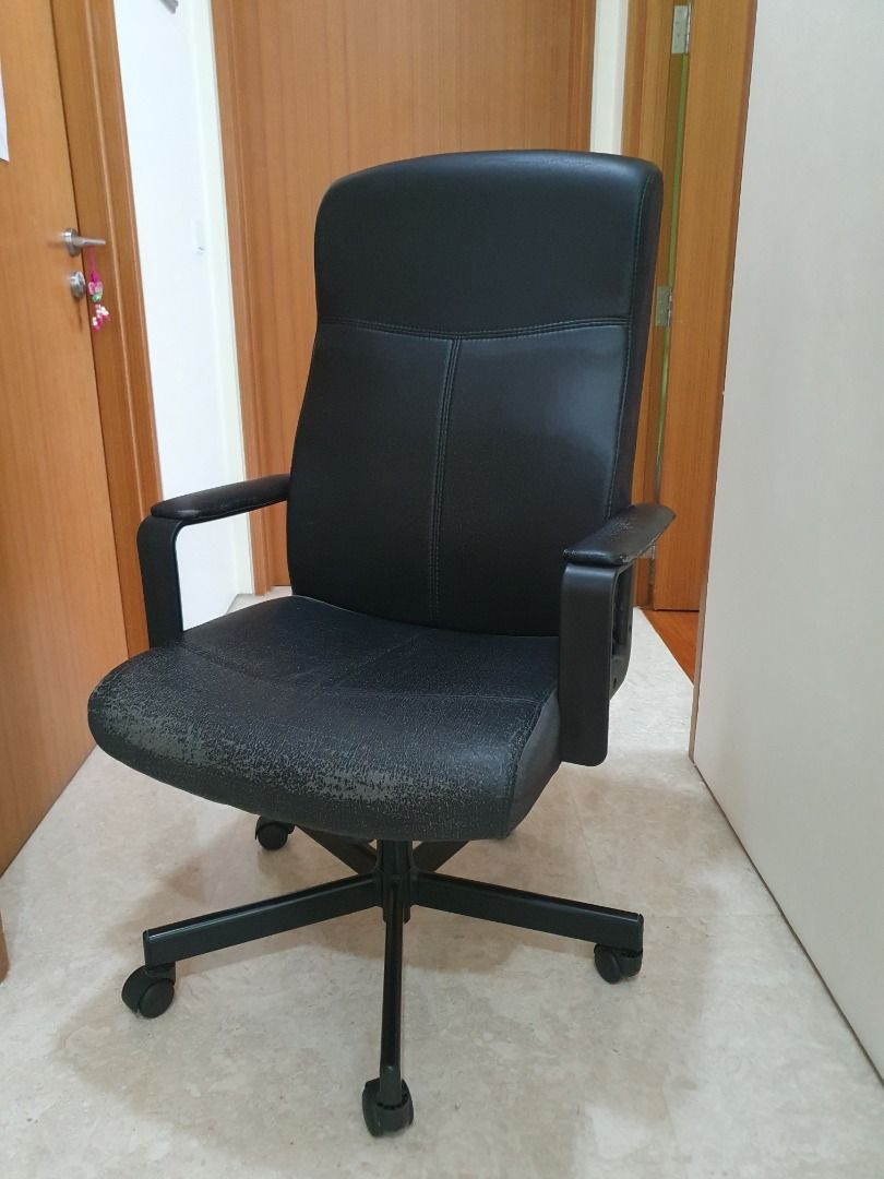 Ikea Malkolm Swivel Office Chair, Furniture & Home Living, Furniture