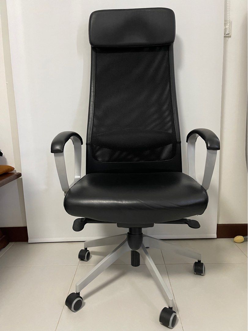 IKEA Markus chair, Furniture & Home Living, Furniture, Chairs on Carousell