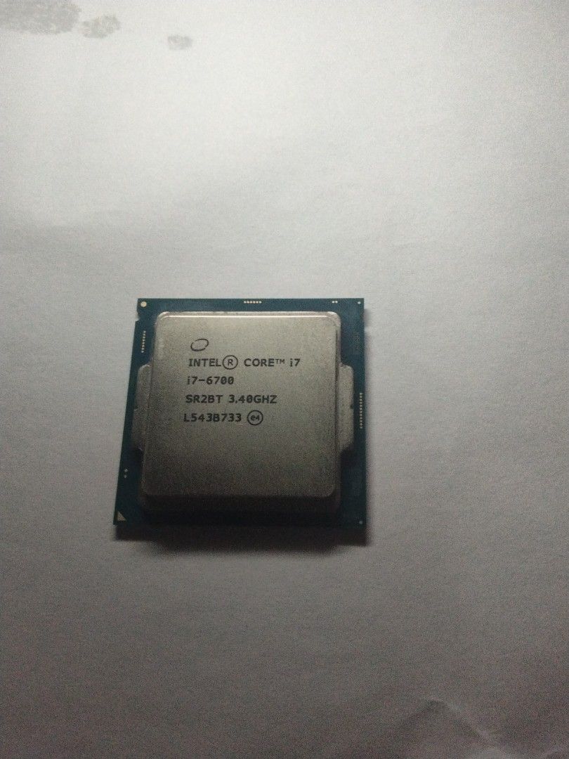 Intel i7-6700, Computers & Tech, Parts & Accessories, Computer Parts on ...