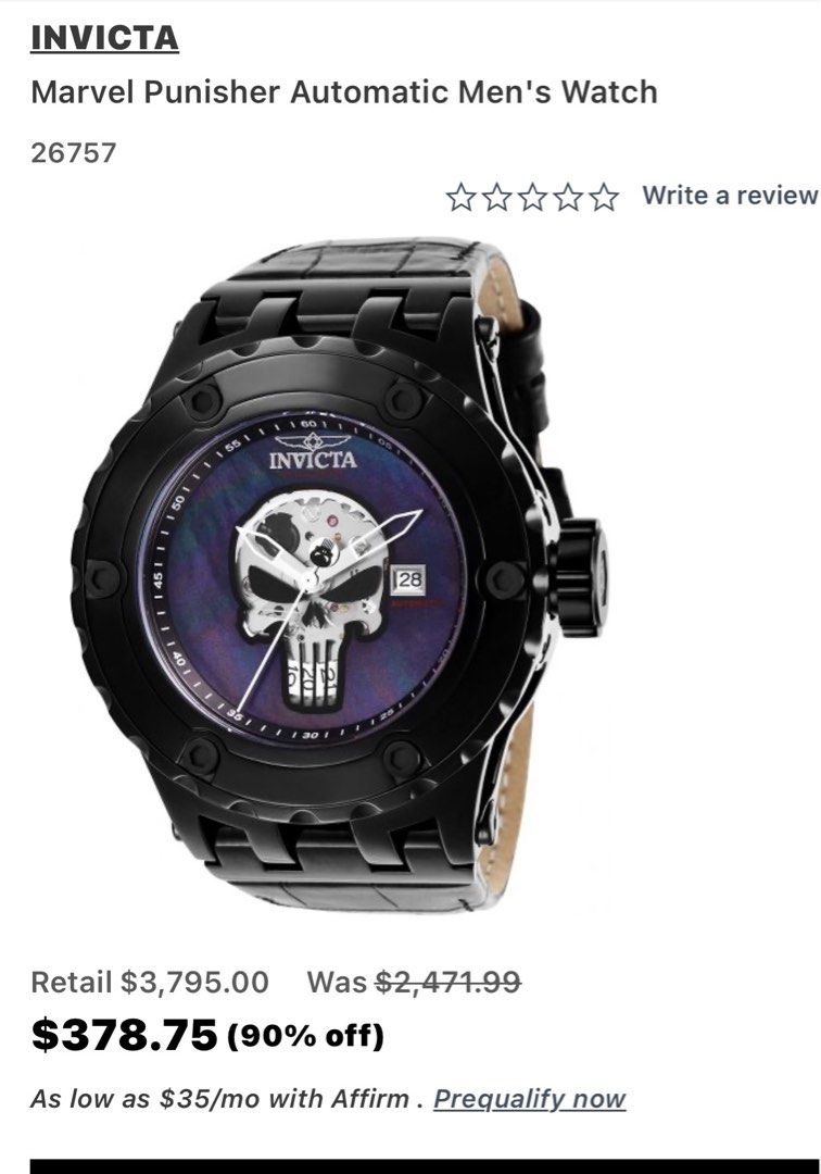 Invicta 26757 cheap