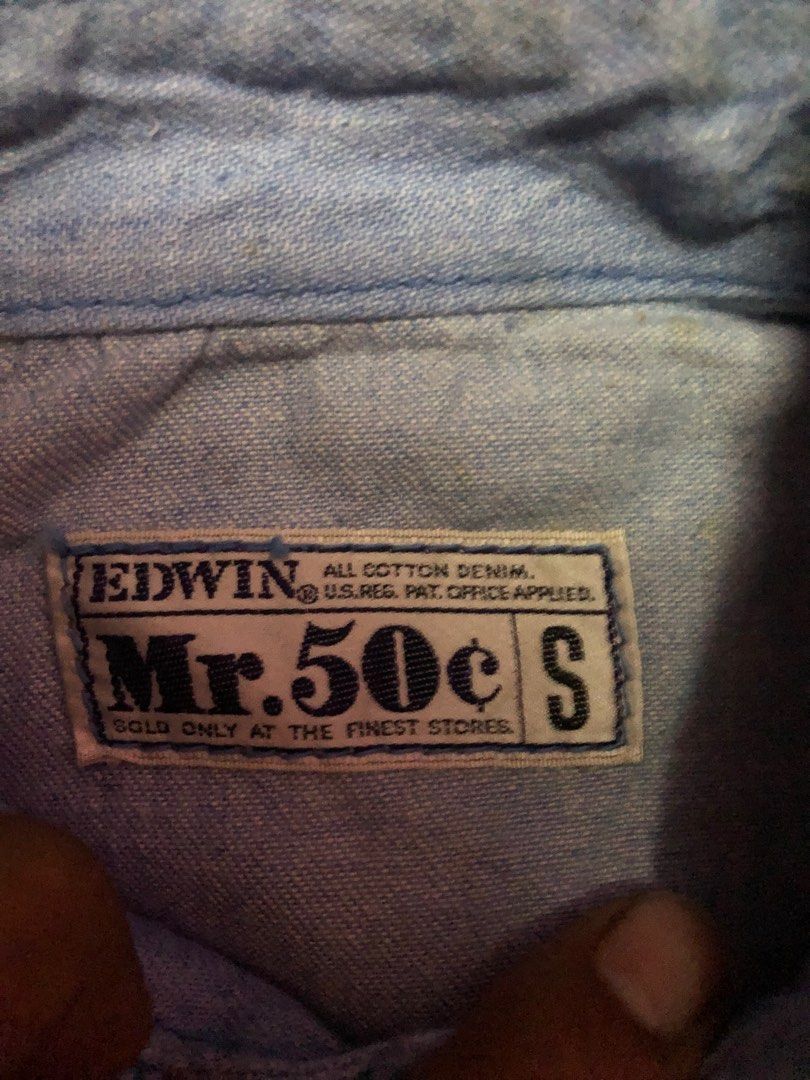 Jaket jeans edwin Mr.50sen deadstok, Men