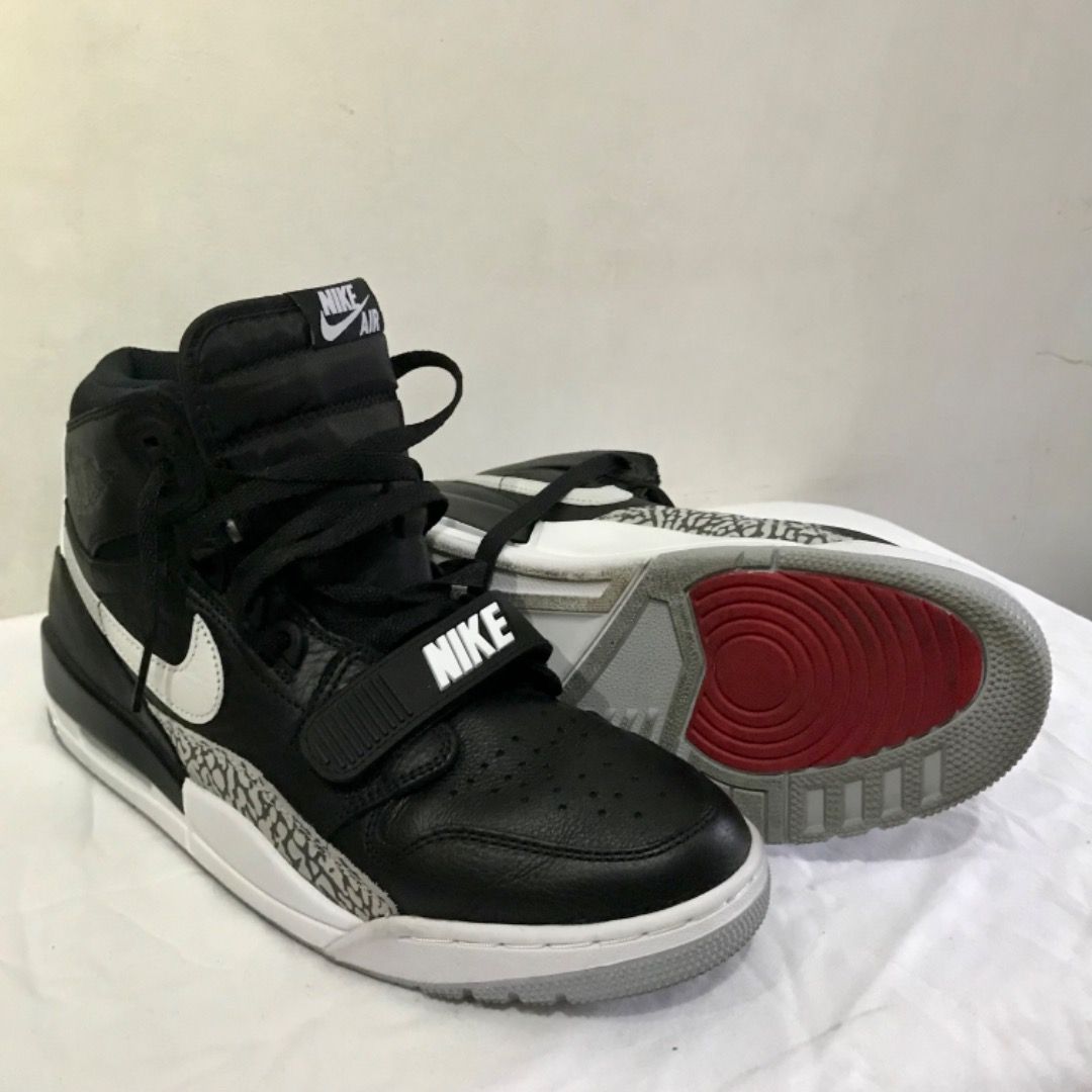 Jordan Legacy 312 Black Cement Men s Fashion Footwear Sneakers