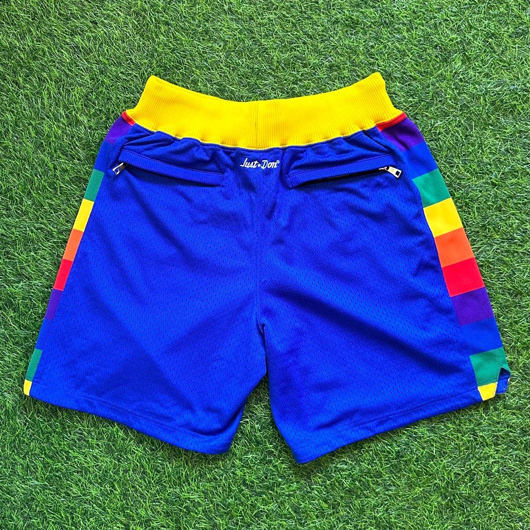 Denver Nuggets Just Don shorts (off), Men's Fashion, Bottoms, Shorts on  Carousell