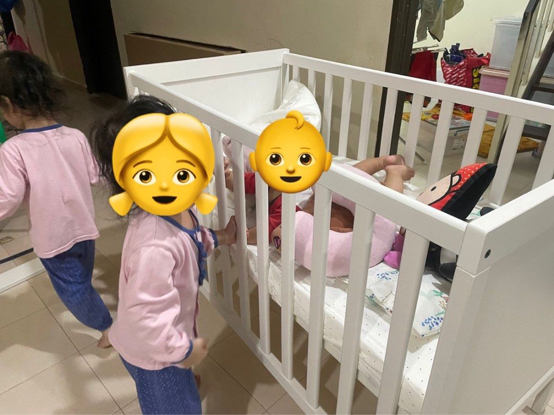 katil bayi Baby Cot ikea SUNDVIK Babies Kids Baby Nursery
