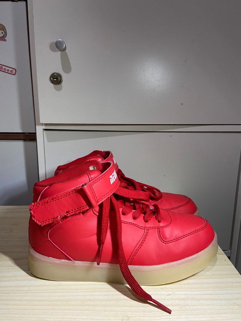 Kid Shoes KYX Neon Bayi Anak Baju Anak Laki laki 4 hingga 7