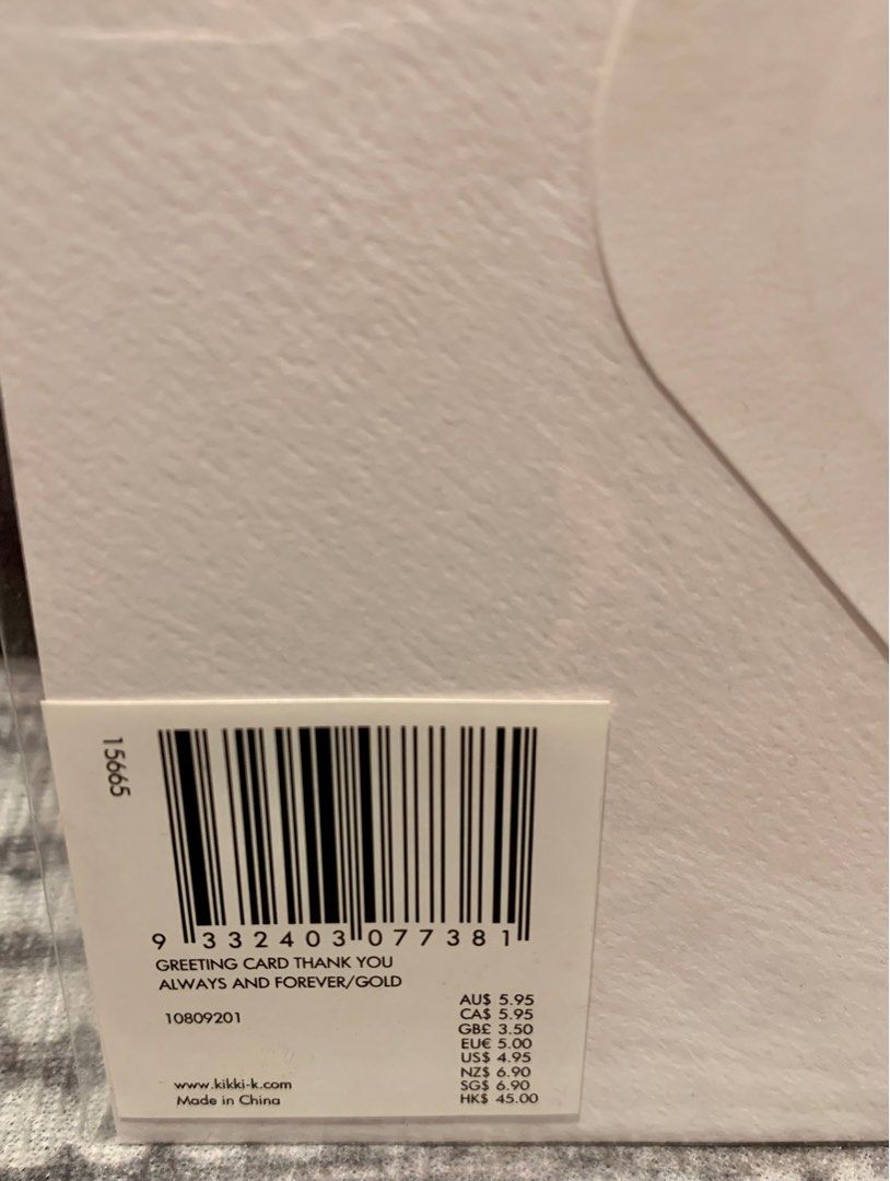 Kikki.K Brides Maid Thank You Card, Hobbies & Toys, Stationery & Craft