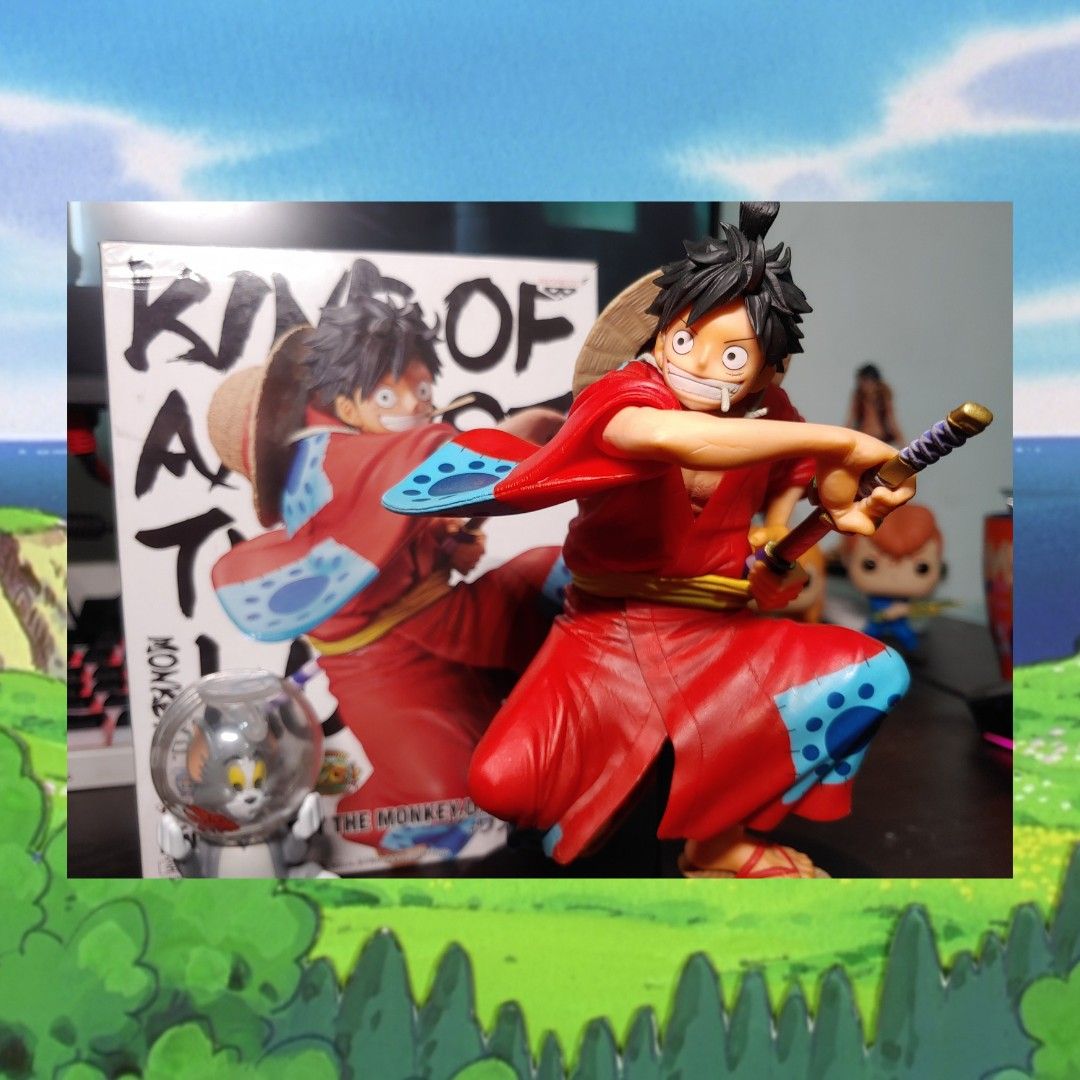 King of Artist Wano Luffy Back In Box on Carousell
