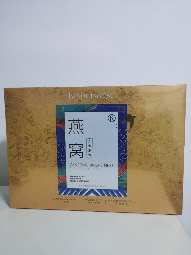 Kinohimitsu Ginseng Bird Nest 6 BTL x75g, Food & Drinks, Other Food