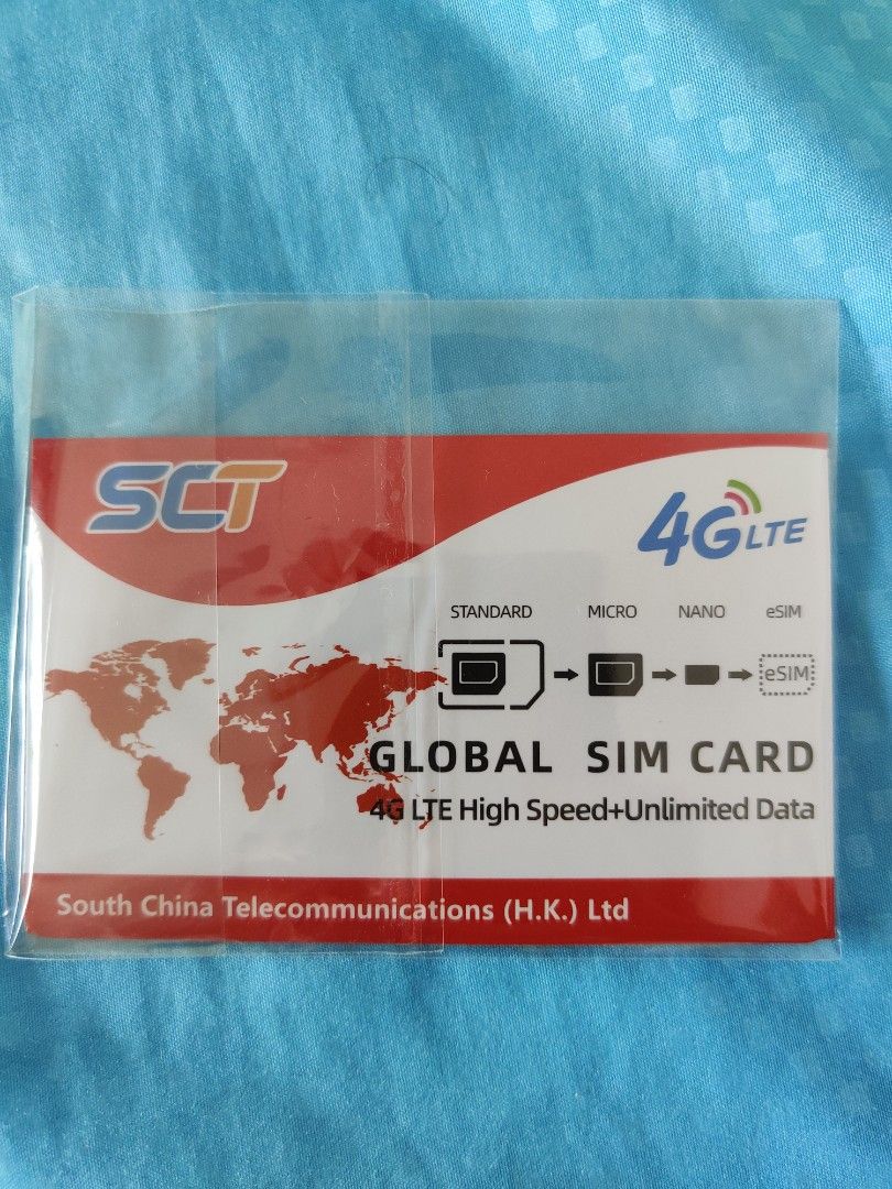 Korea data sim card 10gb, Mobile Phones & Gadgets, Mobile & Gadget