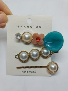 Korean Style Pearl Charm Hair Pin Accessories Jewelry