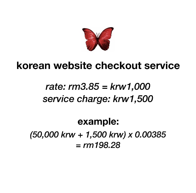 KOREAN WEBSITE CHECK OUT SERVICE, Services, Others on Carousell