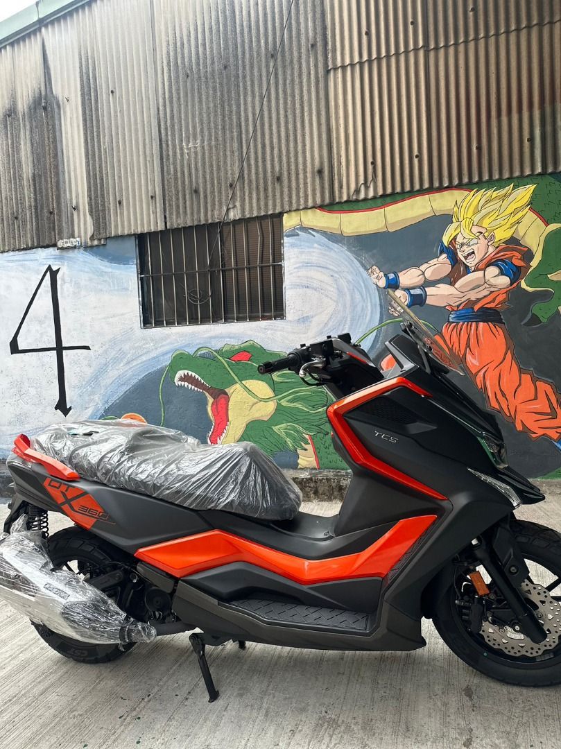 KYMCO DTX 360 TCS 領牌車, 機車, 新車在旋轉拍賣
