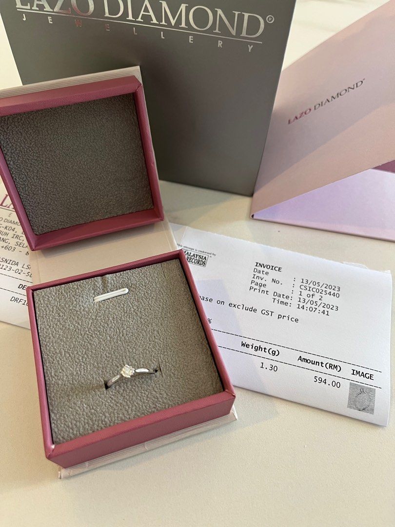 Lazo Diamond Ring
