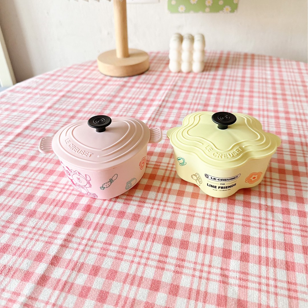 Le Creuset x Line Friends Trinkets / Container with Lid, Hobbies & Toys