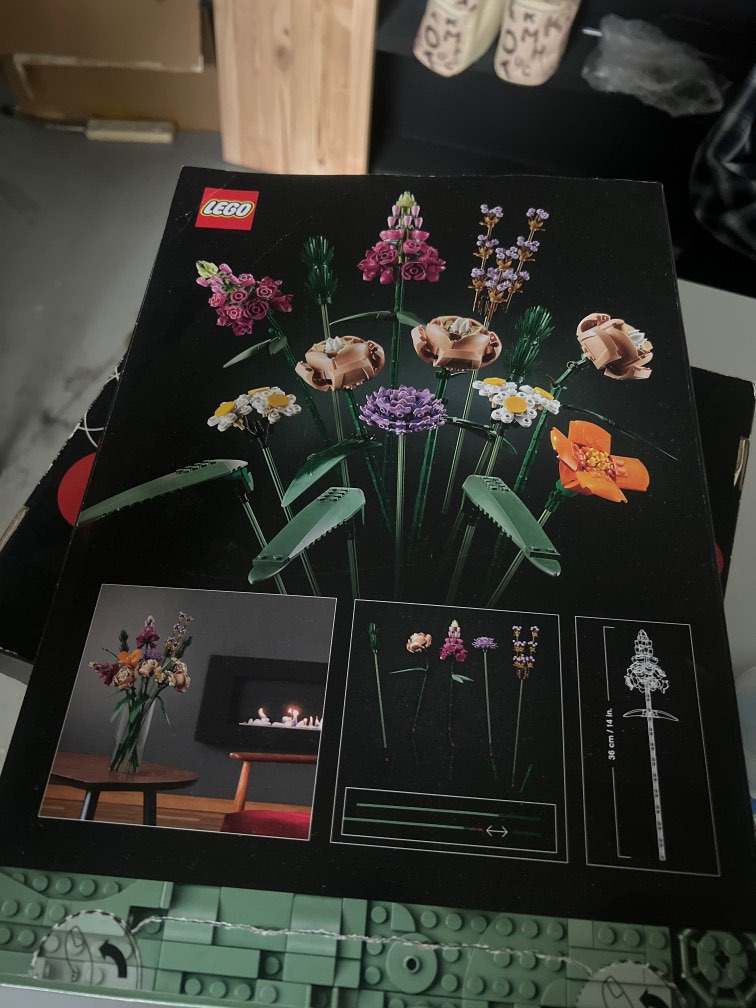Lego botanic bouquet set, Hobbies & Toys, Toys & Games on Carousell