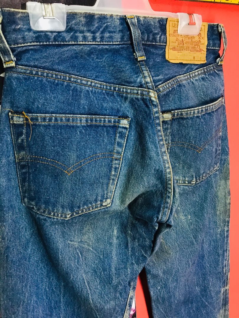levis 501 redeem, Men's Fashion, Bottoms, Jeans on Carousell