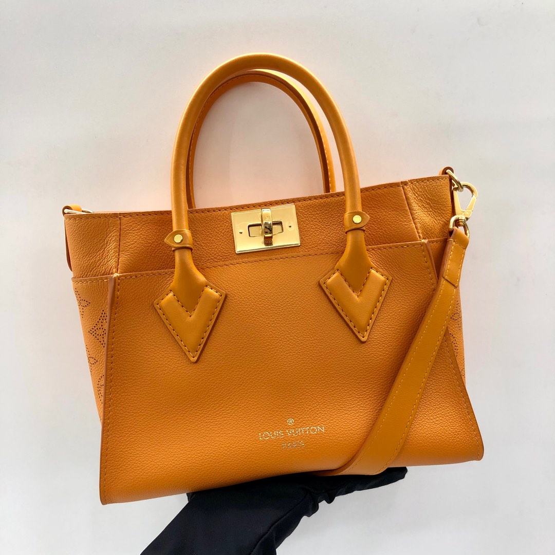 [DISCOUNTED] LOUIS VUITTON M57730 MAHINA ON MY SIDE PM RFID ORANGE WAY  HAND  SHOULDER BAG 237015020 :, Luxury, Bags  Wallets on Carousell