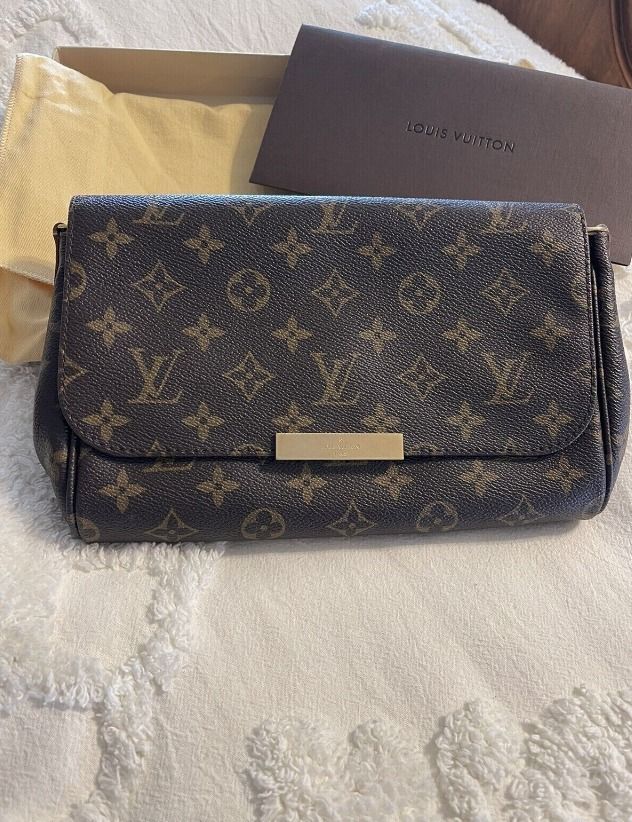 Louis Vuitton Favorite MM Damier Ebene, Luxury, Bags & Wallets on Carousell