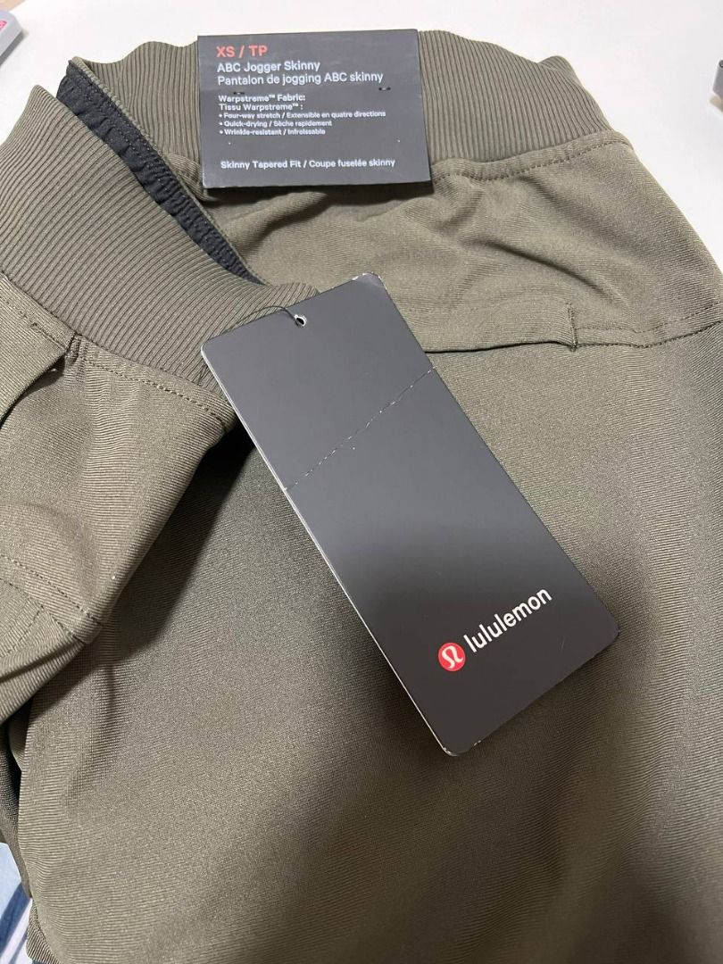 Lululemon ABC Jogger Skinny Size XS Only Blue Left Men s