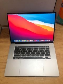 MacBook pro 16 Inch 2019 16/512GB i7