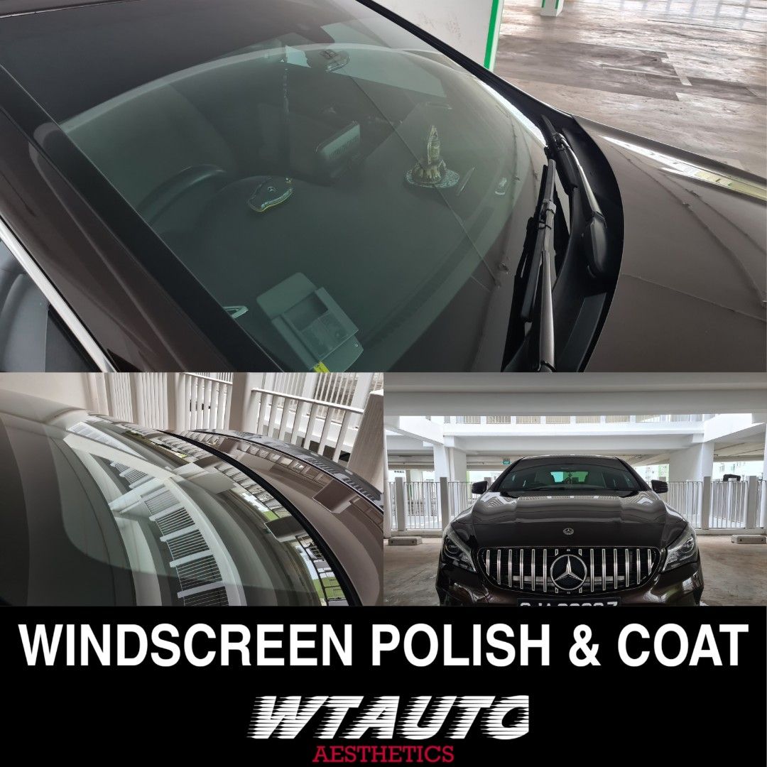 Mercedes Benz Wiper Juddering Fix Windscreen Windshield Polishing