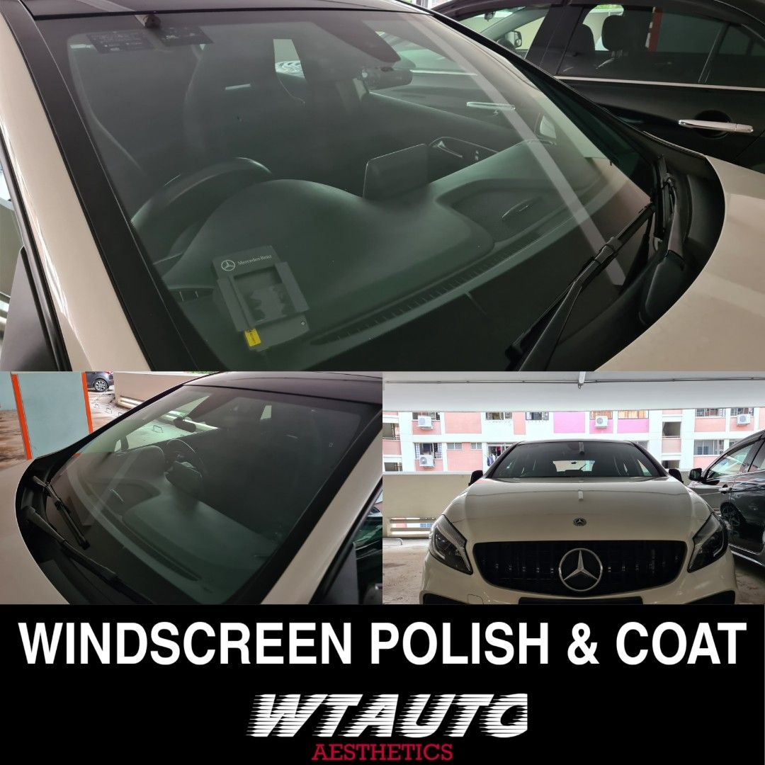 Mercedes Benz Wiper Juddering Fix Windscreen Windshield Polishing