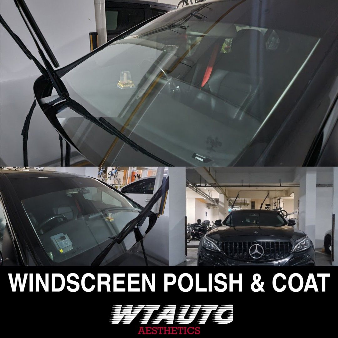 Mercedes Benz Wiper Juddering Fix Windscreen Windshield Polishing