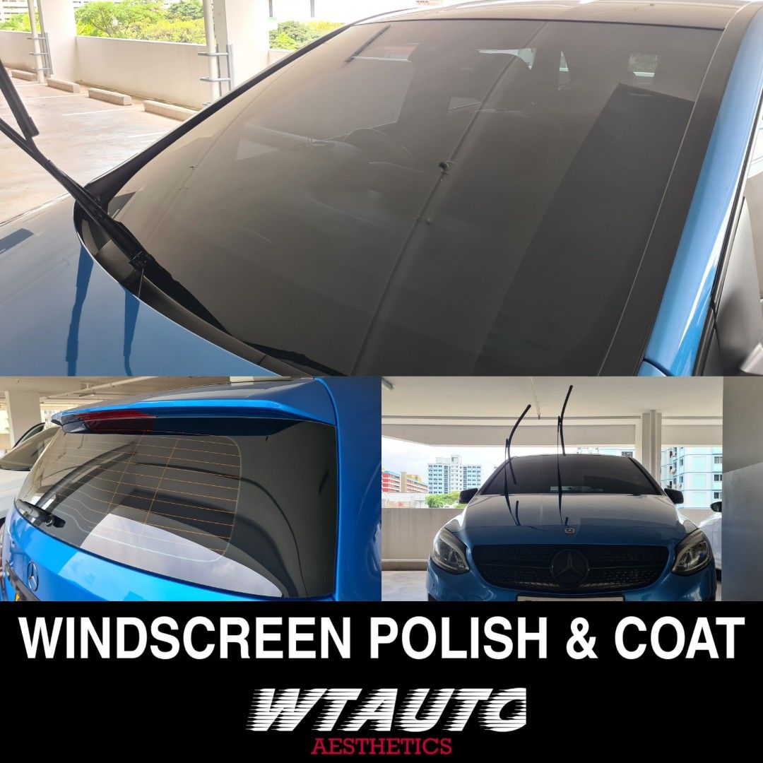 Mercedes Benz Wiper Juddering Fix Windscreen Windshield Polishing