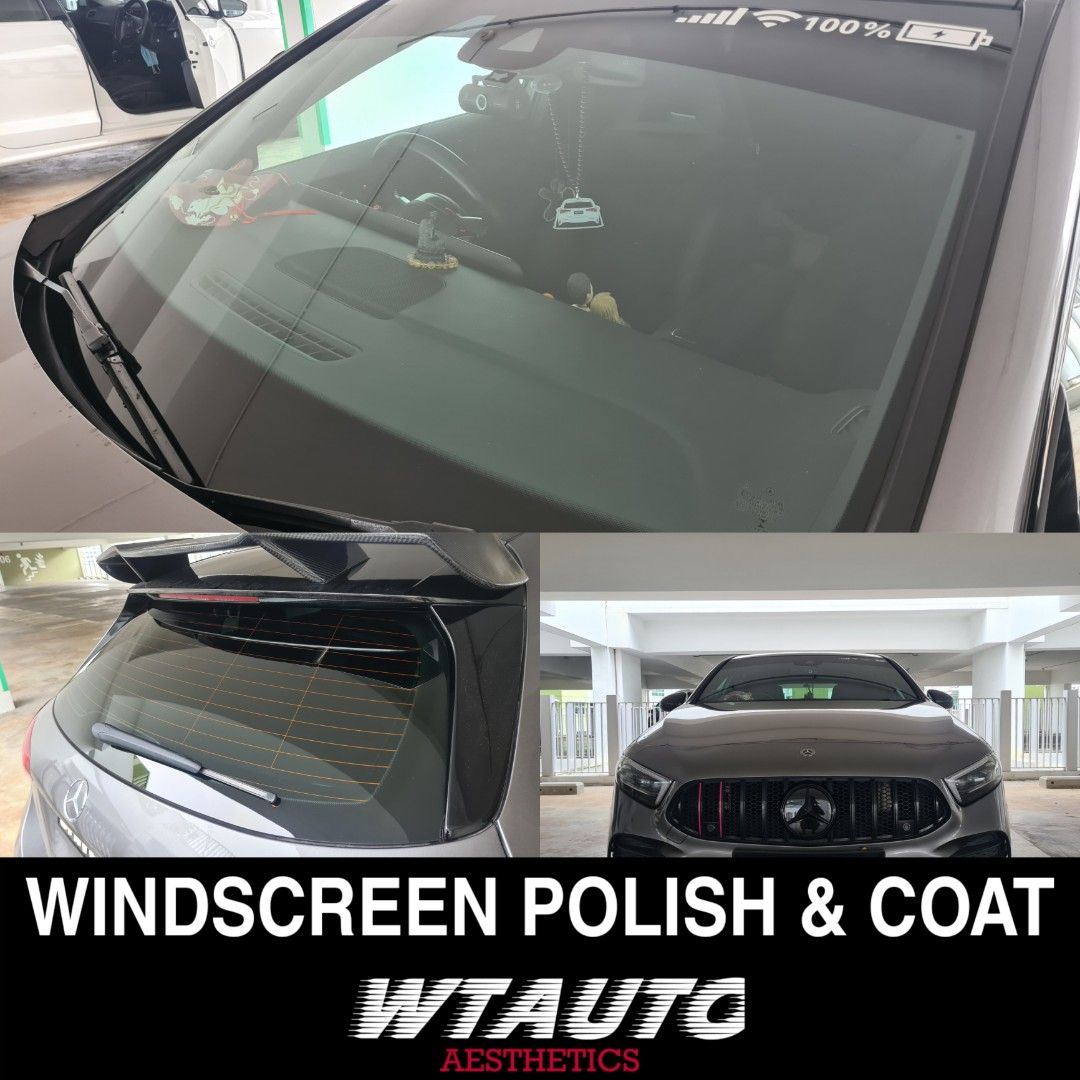 Mercedes Benz Wiper Juddering Fix Windscreen Windshield Polishing