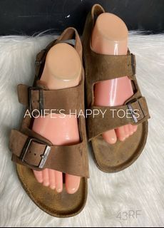 Milano Mocha Leather, 43 Regular Fit