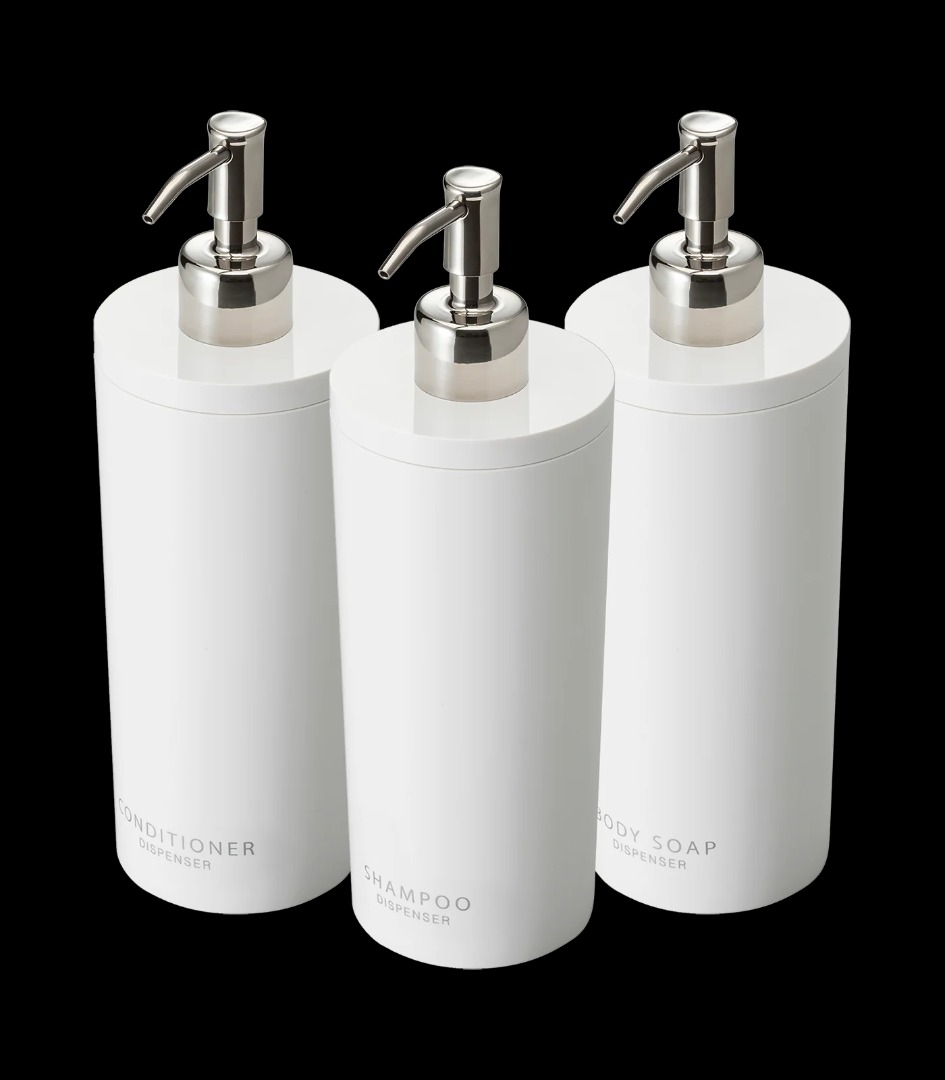 Minimalist Luxury Shampoo and Conditioner Dispenser Set Original
