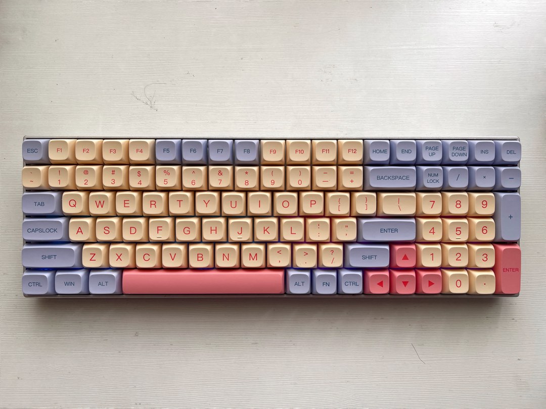 MKB Cotton Candy Keycaps, Computers & Tech, Parts & Accessories