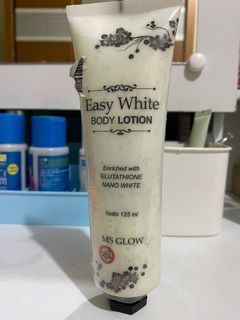MS GLOW EASY WHITE BODY LOTION HANDBODY 125ml