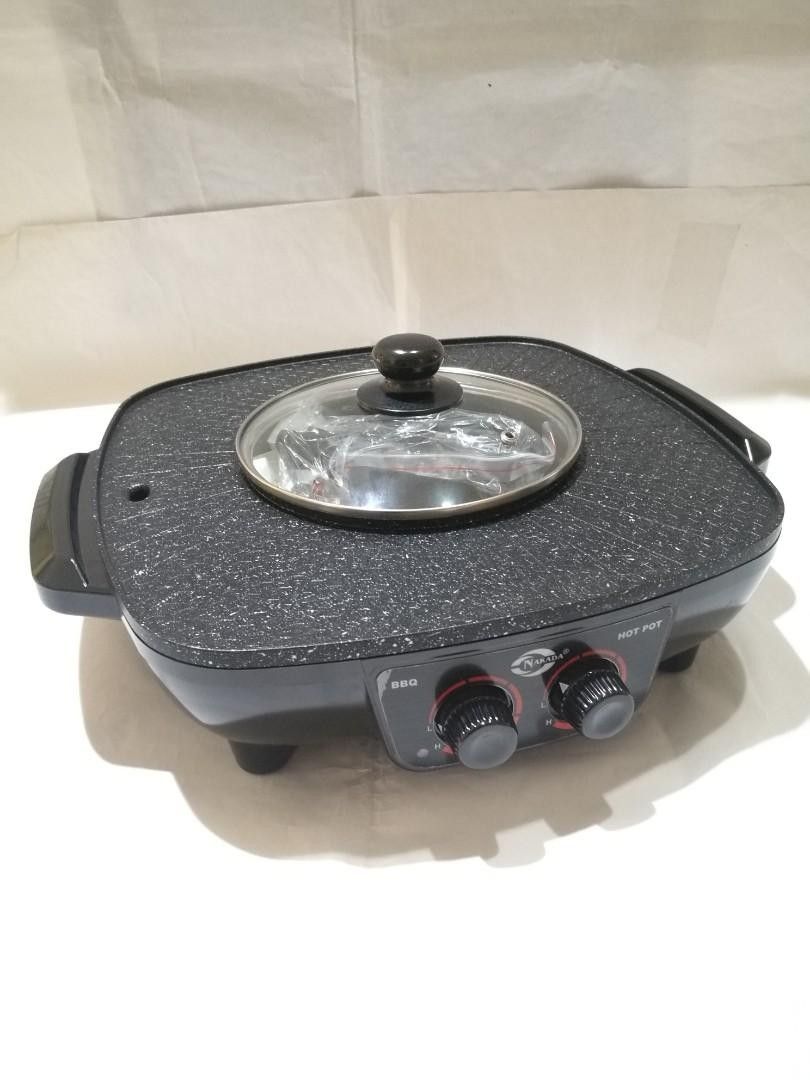 Nakada Electronic BBQ Grill & Steamboat Pot, Furniture & Home Living
