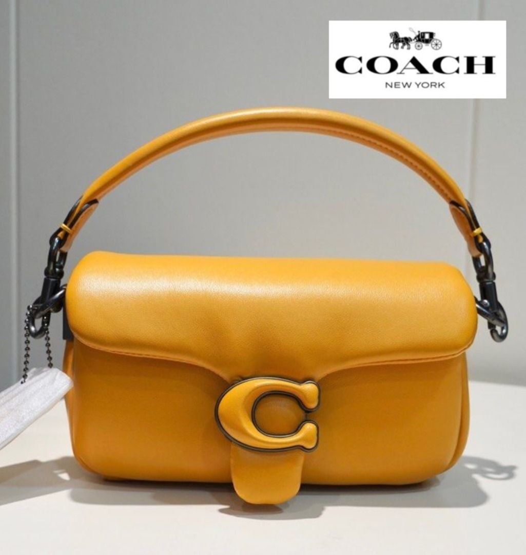 Coach Tabby Pillow 26 in Orange, Women's Fashion, Bags & Wallets,  Cross-body Bags on Carousell