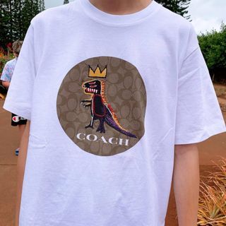 COACH Space Rexy T-shirt in White for Men