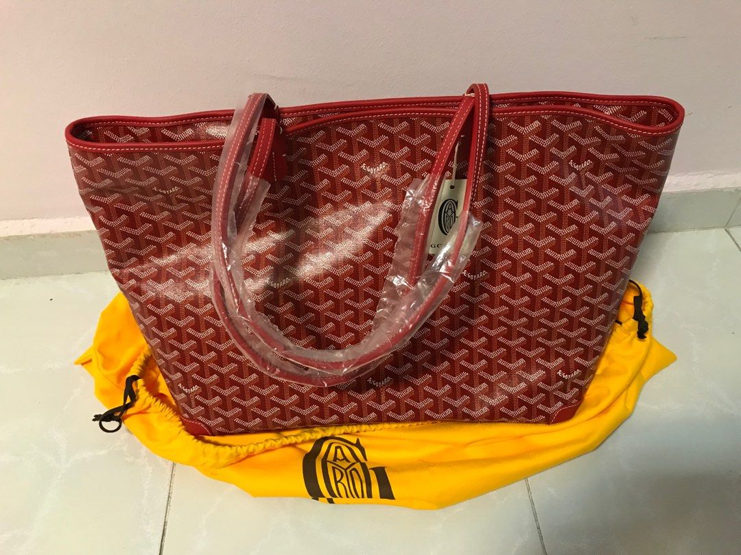 Goyard Artois MM Bag Red