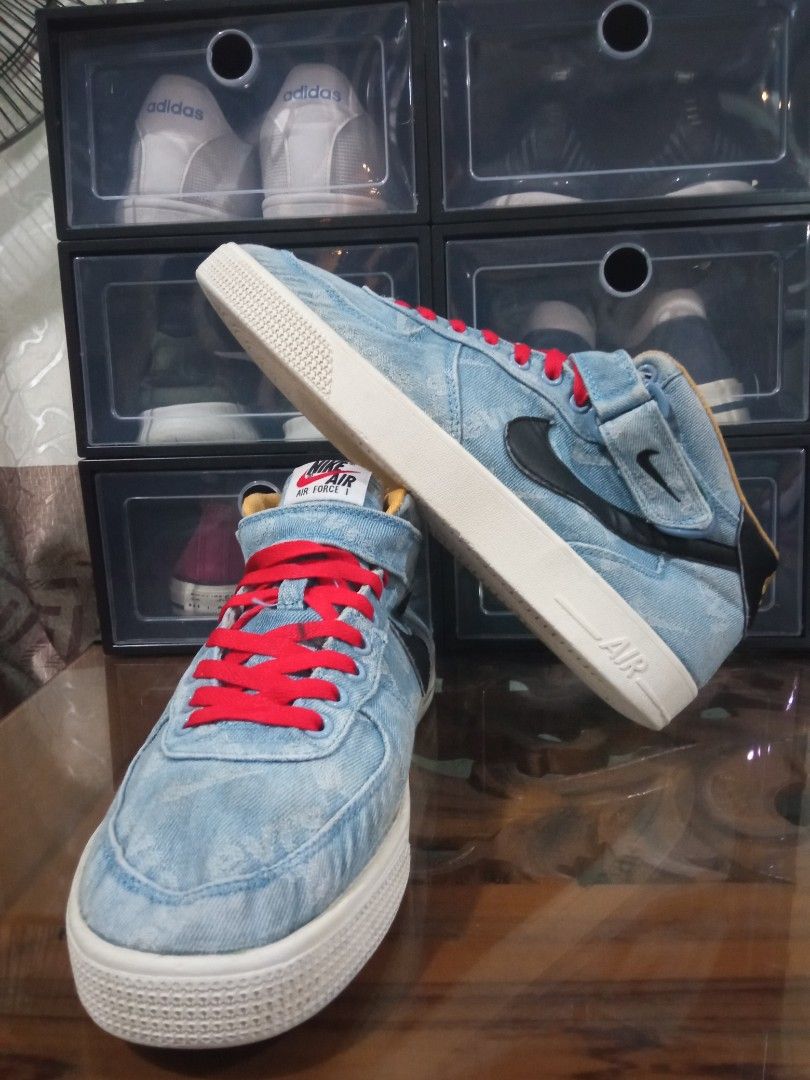 Nike AF1 x Levi s Men s Fashion Footwear Sneakers on Carousell