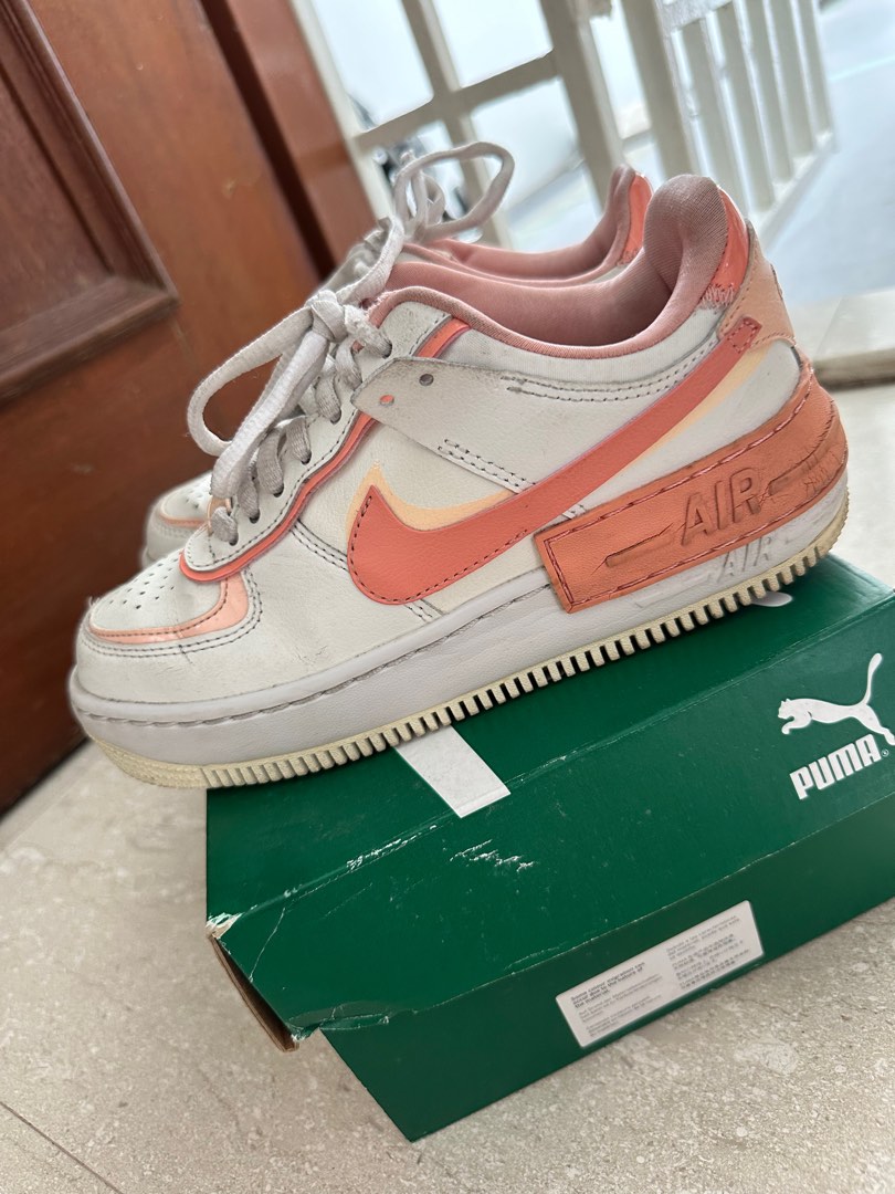 women's air force 1 shadow coral