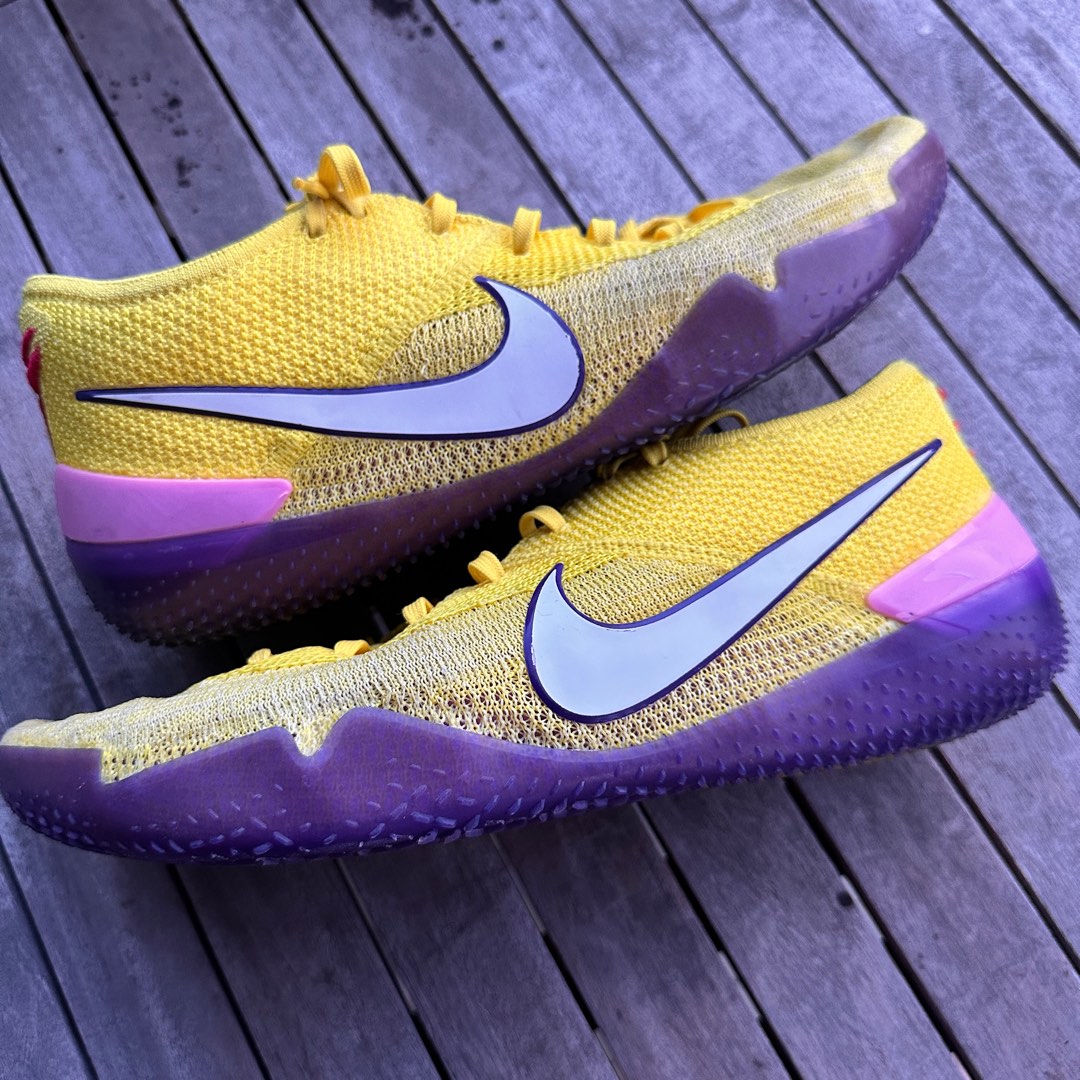 Nike Kobe Ad Nxt 360 Yellow Strike Basketball Shoes Sneakers Us Sz 11  Lakers Nba, Men'S Fashion, Footwear, Sneakers On Carousell