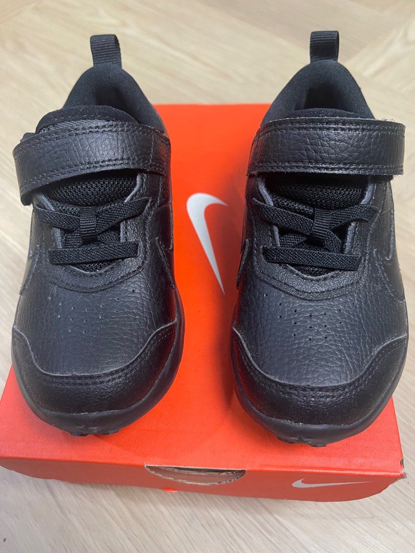 Nike Varsity Leather Boy Shoe, Babies & Kids, Babies & Kids Fashion on