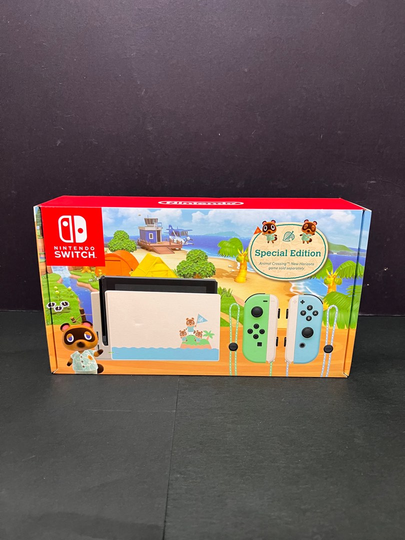 Nintendo Switch Animal Crossing Console, Video Gaming, Video Game