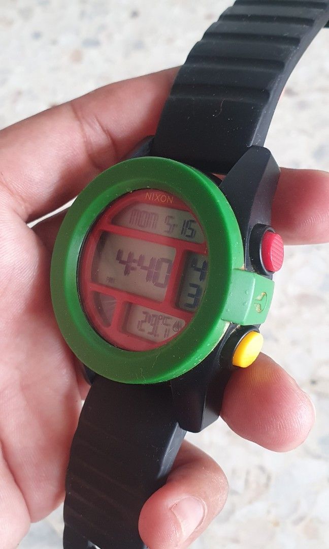 Nixon new arrivals rasta watch