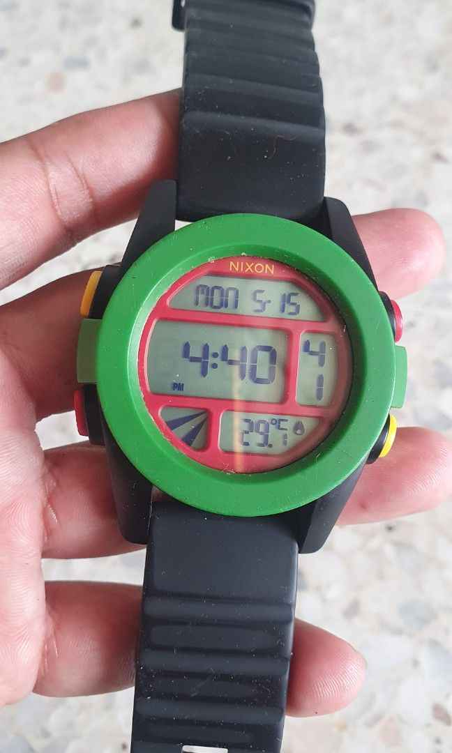 Nixon Rasta The Unit watch Men s Fashion Watches Accessories