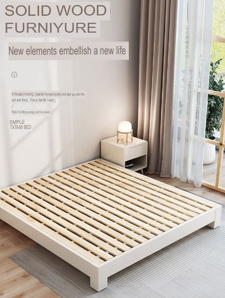 Headless shop bed frame